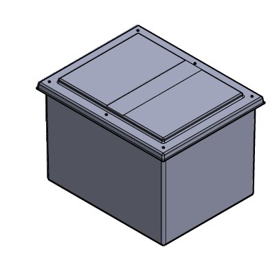Divided GRP Tank