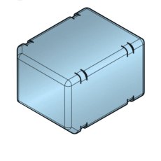 40 Litre Vetus Rigid Waste Water Tank