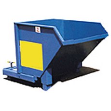 Auto Tipping Skip 0.5m³ on Legs, ATS5L