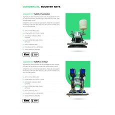 VARiFLO Featuring Lowara Triple Booster Pump with Variable Speed controllers | 255 l/min @ 5.1 Bar