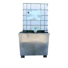Galvanised Steel IBC Spill Pallet Galvanised Steel IBC Spill Pallet