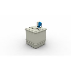1220 Litre GRP Water Tank with a Single Pump Booster Set