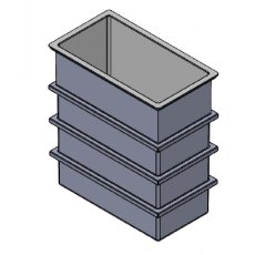 601 Litre Open Top GRP Water Tank 601 Litre Open Top GRP Water Tank