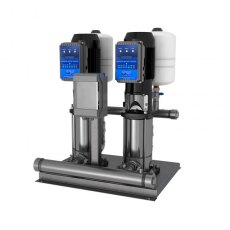 3' Twin Variable Speed Vertical Booster Pump Set Mid curve duty - 320l/min @ 11bar D/A