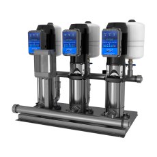 2' Triple Variable Speed Vertical Booster Pump Set Mid curve duty 255l/min @ 11bar D/A/A