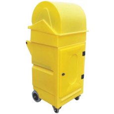 Dispensing Roll Mobile Spill Cabinet with Lockable Door