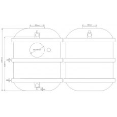 2800 Litre Underground Potable Water Tank 2800 Litre Underground Potable Water Tank