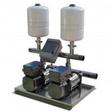 Vari-Rs Featuring Grundfos Twin booster Pump With TD Variable Speed Controller 73L/MIN @ 4.5 BAR