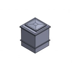 1220 Litre Divided GRP Water Tank, Insulated 1220 Litre Divided GRP Water Tank, Insulated