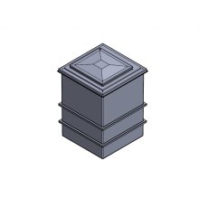 1501 Litre Divided GRP Water Tank, Insulated 1501 Litre Divided GRP Water Tank, Insulated