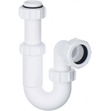 PlumbEZ 32mm Adjustable Swivel P Trap with Anti-Slip Ring