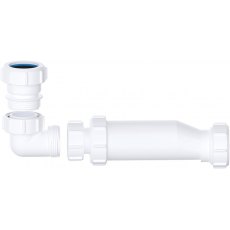 PlumbEZ 40mm Multi-Orientation Self-Closing Basin Waste Trap