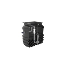 TD Mini Single Sewage Pump station, 800 litre tank