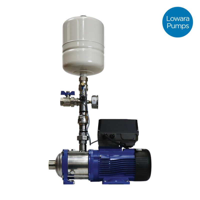 Lowara 1'' Single Pump Variable Speed Booster Set, 50 l/min @ 3.3 Bar