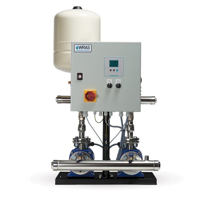 2 1/2'' Twin Pump Booster Set, MH 48 - MAB 330 L/min @ 3.7 Bar