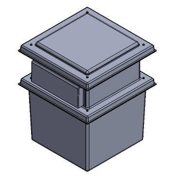 Purewater 225 Litre Type AB Air Gap GRP Water Tank - One Piece Insulated, Cat 5