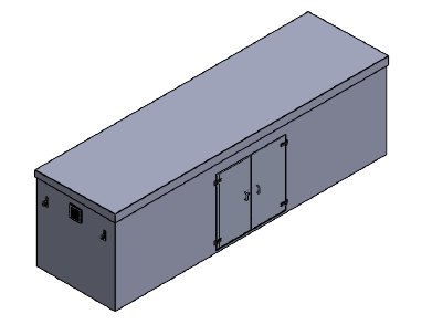 PWHG.7x2x2 GRP Booster Set Grand Enclosure
