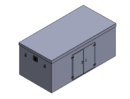 PWHG.5x2.5x2 GRP Booster Set Grand Enclosure