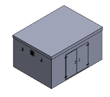 PWHG.4x3x2 GRP Booster Set Grand Enclosure