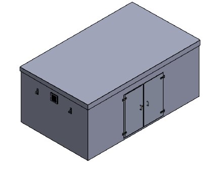 PWHG.5x3x2 GRP Booster Set Grand Enclosure