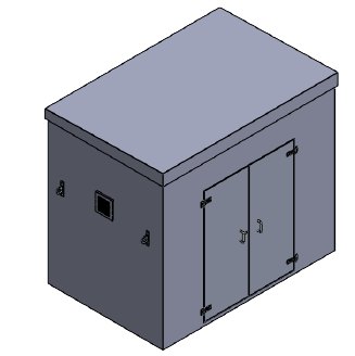 PWHG.3x2x2.5 GRP Booster Set Grand Enclosure