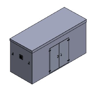 PWHG.5x2x2.5 GRP Booster Set Grand Enclosure