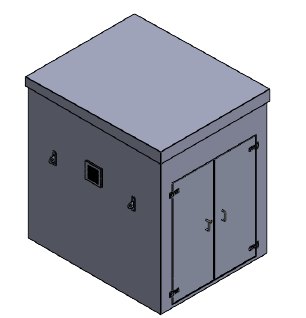 PWHG.2x2.5x2.5 GRP Booster Set Grand Enclosure