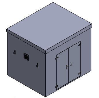 PWHG.3x2.5x2.5 GRP Booster Set Grand Enclosure