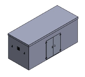 PWHG.6x2.5x2.5 GRP Booster Set Grand Enclosure