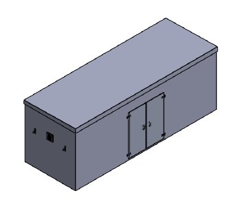 PWHG.7x2.5x2.5 GRP Booster Set Grand Enclosure