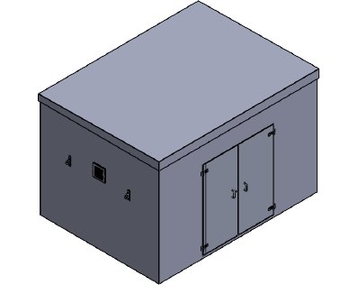 PWHG.4x3x2.5 GRP Booster Set Grand Enclosure