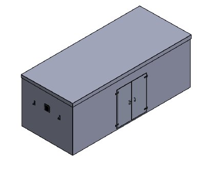 PWH.7x3x2.5 GRP Grand Enclosure