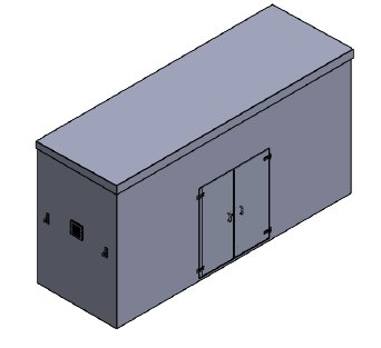 PWHG.6x2x3 GRP Grand Enclosure