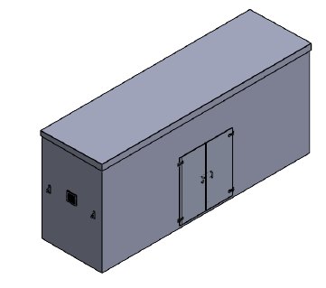 PWHG.7x2x3 GRP Grand Pump Enclosure