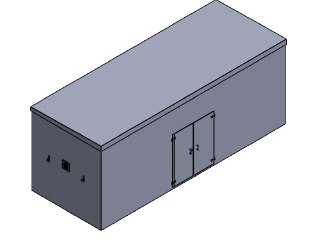 PWHG.8x3x3 GRP Grand Enclosure