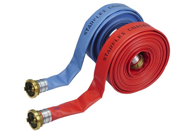 52mm Layflat Fire Hose Type 2 with fittings, Non Potable