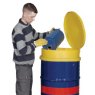Drum Funnel Lid with Debris Strainer