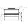 2272 Litre GRP Water Tank - Two Piece Insulated