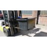 250L Mortar Tub on a Forklift