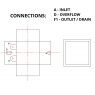 500 Litre GRP Water Tank, Insulated