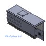 1500 Litre GRP Pump Enclosure with built in Tank, AG air gap 3000-1500