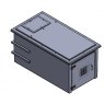 500 Litre GRP Pump Enclosure with built in tank and Triple Pump Max Flow 240L/Min