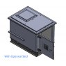 Purewater 750 Litre GRP Pump Enclosure with built in tank and Twin pump 160L/Min Max 1500-750