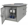 750 Litre GRP Pump Enclosure with built in tank and Twin pump 160L/Min Max 1500-750