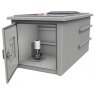 Purewater 3000 Litre GRP Pump Enclosure with built in tank and 80L/min single pump 9000.3000