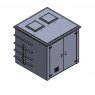 Purewater 4000 Litre GRP Pump Enclosure with built in tank and Triple pump 160L/Min Max  8000-4000