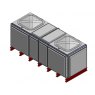 Purewater 4165 Litre GRP Sectional Water Tank, Totally Internally Flanged (TIF) Divided
