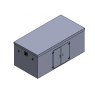 GRP Booster Set Grand Enclosure PWHG.5x2.5x2