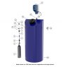 Aquamaxx Insulated 1200 Litre Cold Water Single Booster Pump set