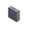 1125 litre divided grp tank